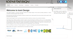 Desktop Screenshot of icenidesign.com